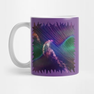 Jellyfish in Roaring Waves of Blur Mug